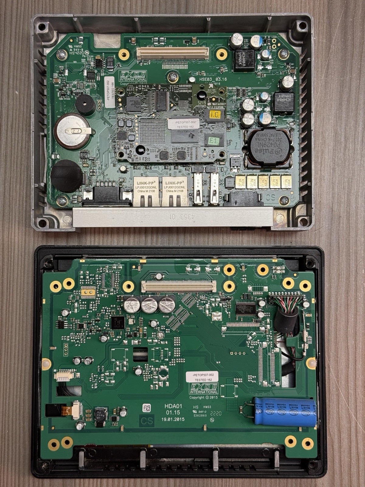 DEFECTIVE Exor eTOP507G Touch Panel G3D