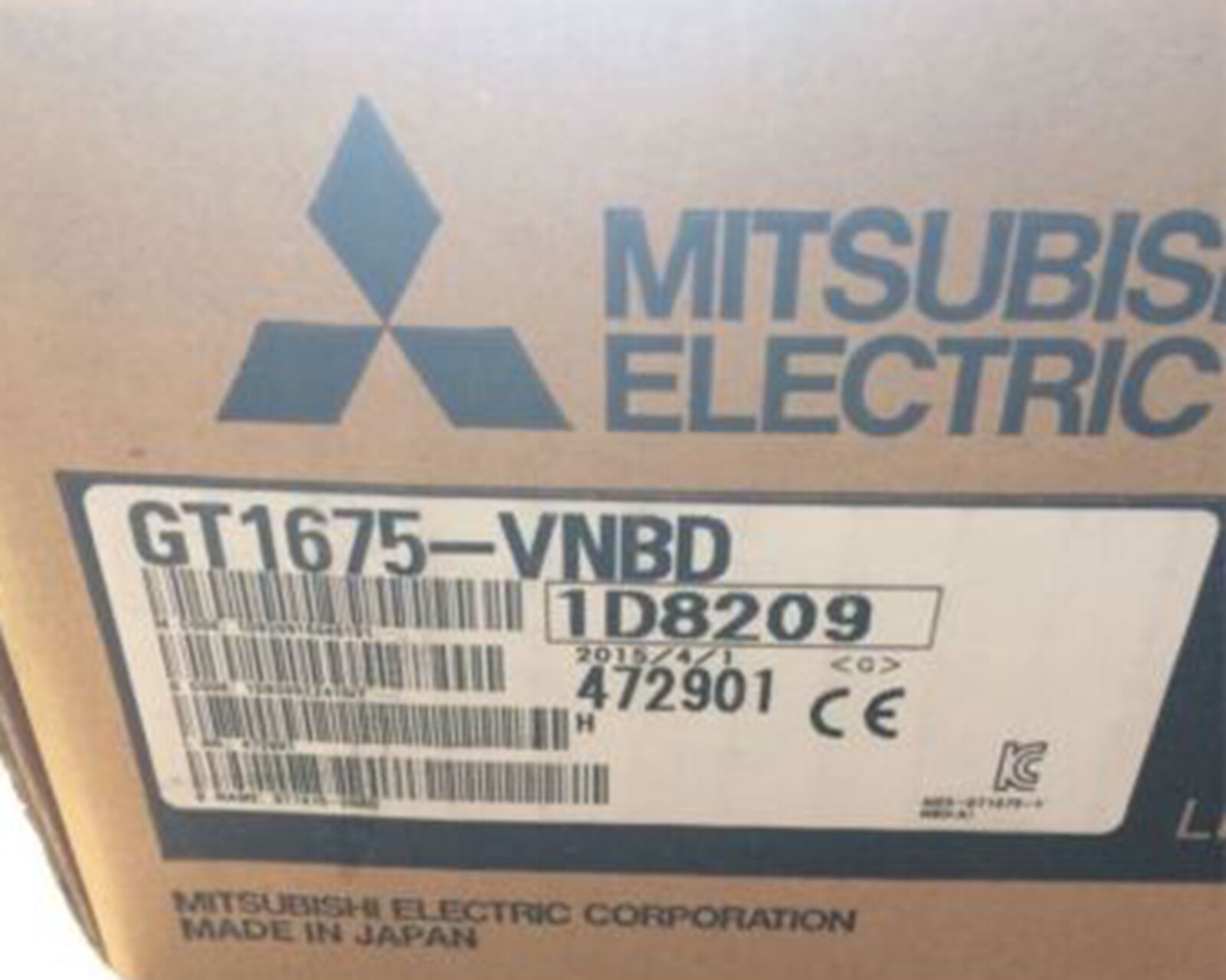 NEW MITSUBISHI HMI GT1675-VNBD Touch Panel GT1675VNBD