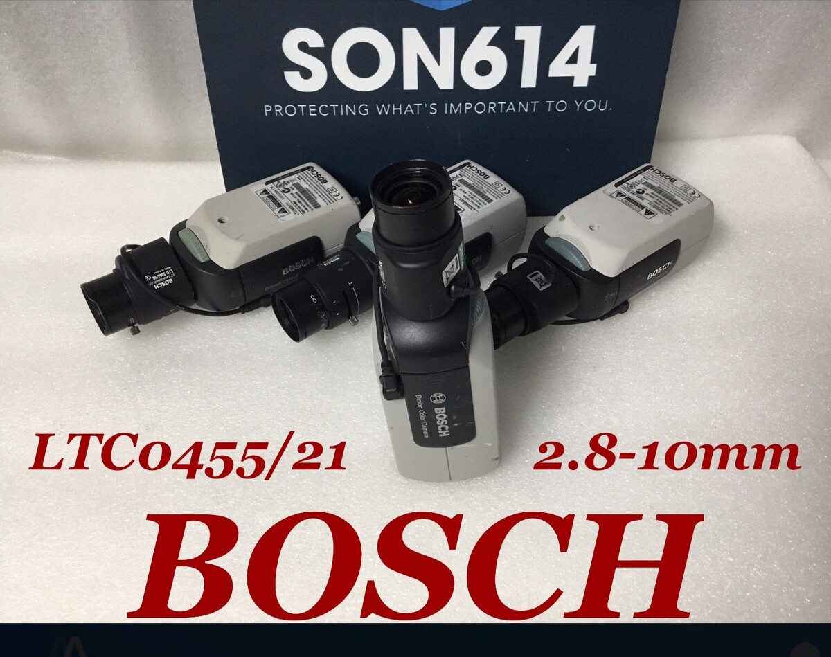 Bosch LTC0455/21 Security Color Camera W/ 540TVL 2.8-10mm 12VDC / 24VAC TESTED!