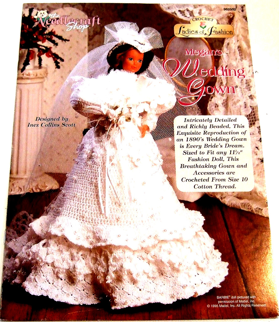 The Needlecraft Shop Crochet Ladies Of Fashion - Megan's Wedding Gown