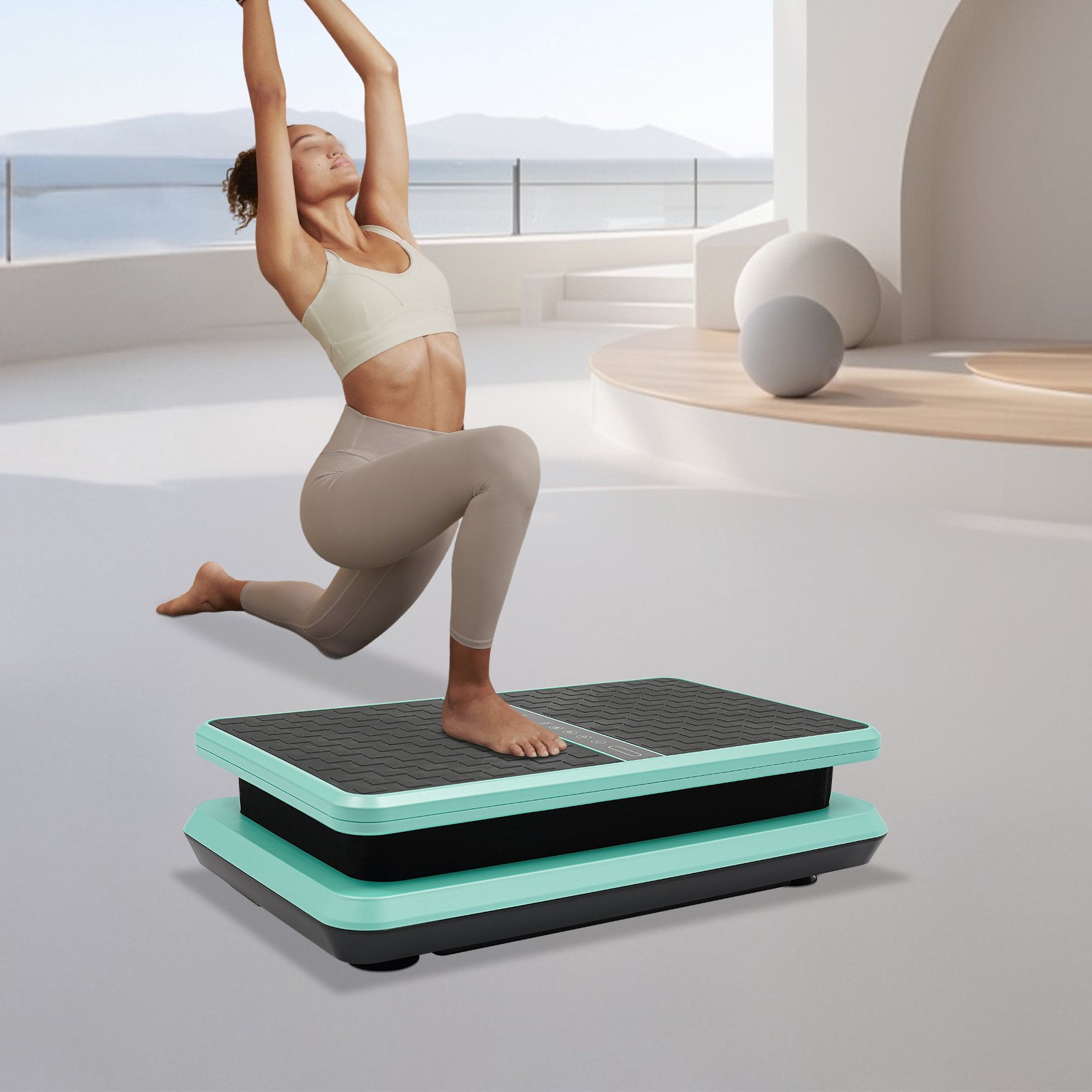 Vibrating Platform, Vibrating Plate Whole Body Vibration Plate Exercise Machine