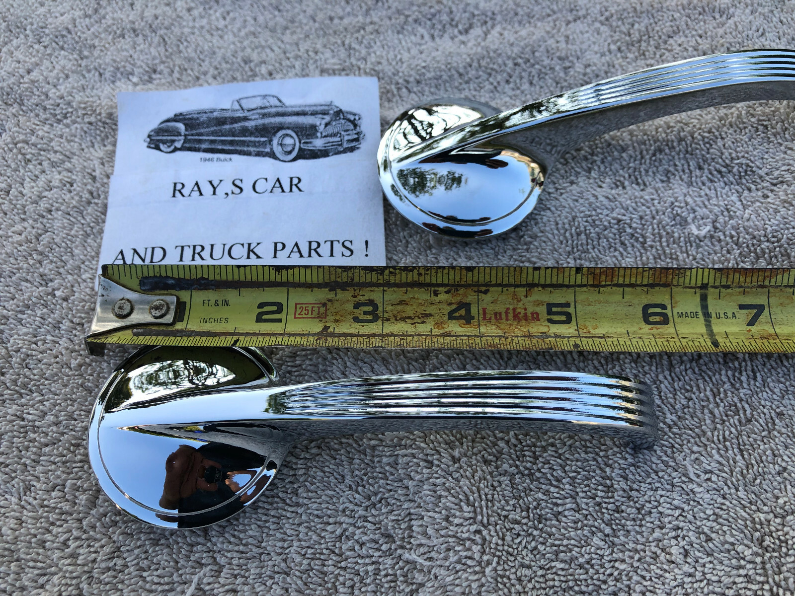 NEW SET 49 TO 64 REPLACEMENT INTERIOR METAL DOOR HANDLES !
