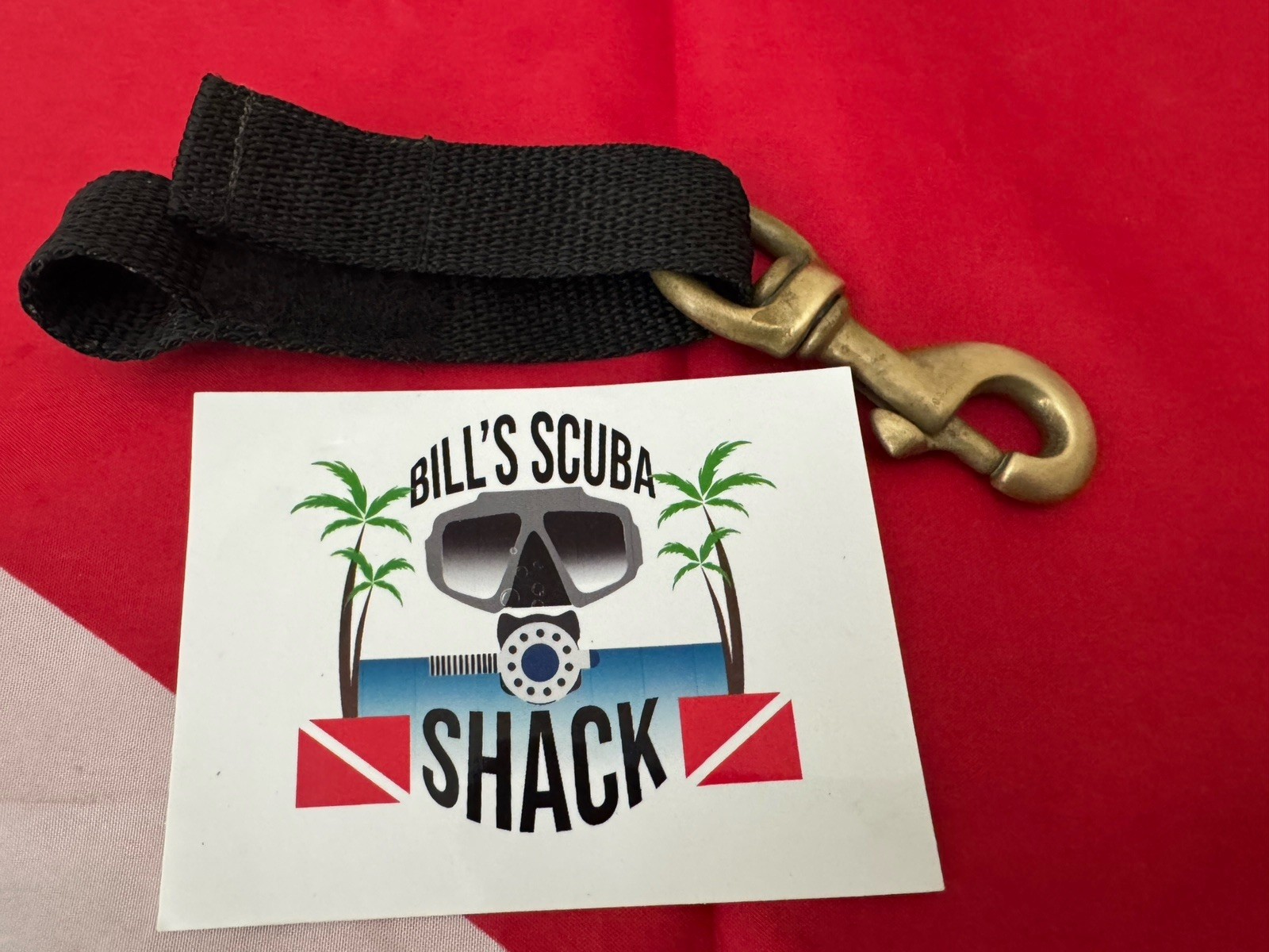 SCUBA REGULATOR SOLID BRASS CLIP NICE!