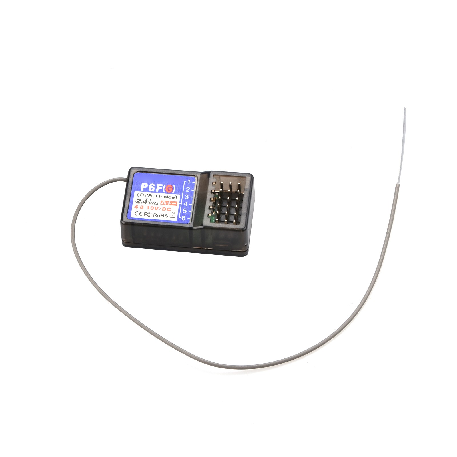 6 Channel 2.4G P6FG Receiver For X6 Transmitter Dumborc RC Remote Controller