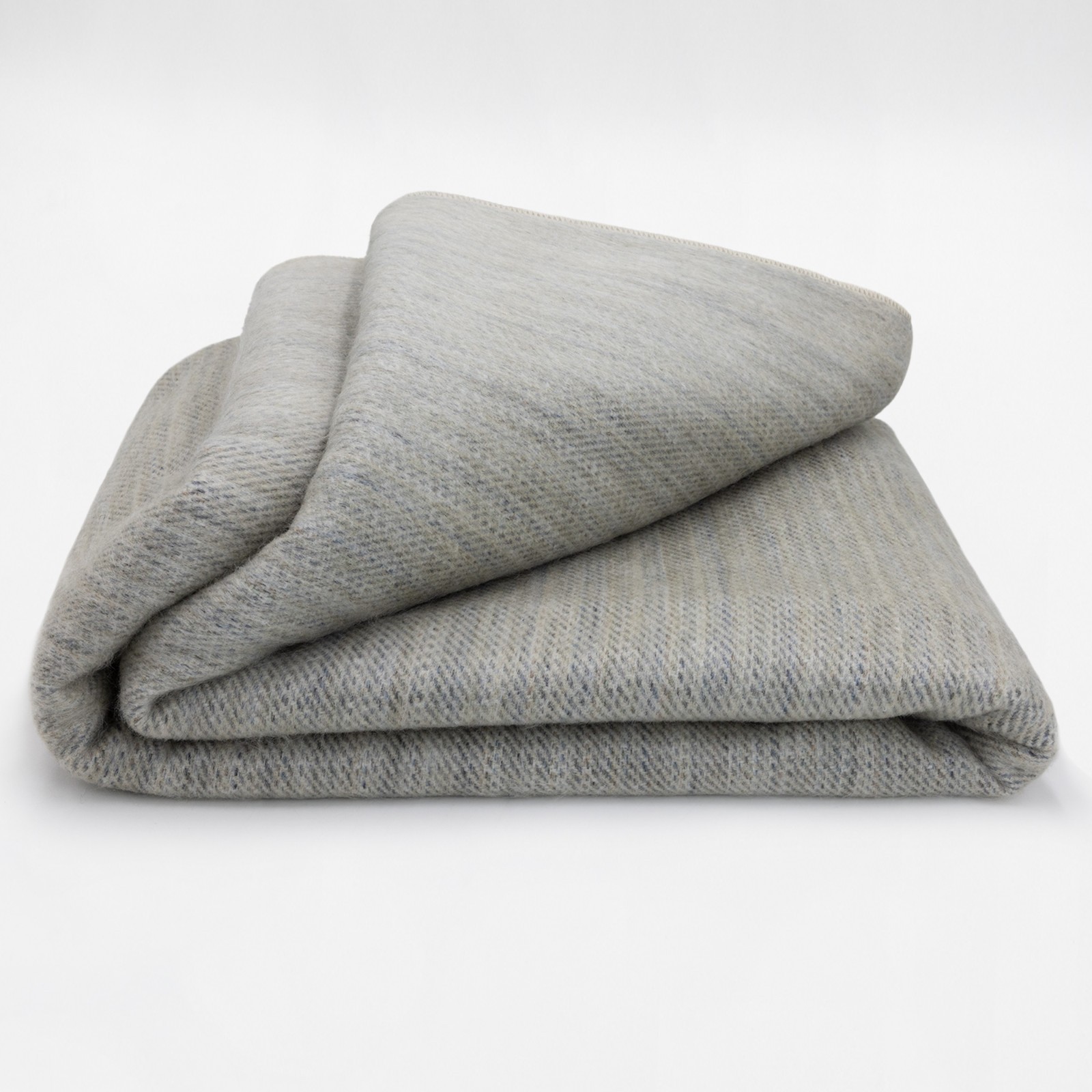 DOUBLE DENSITY ALPACA WOOL BLANKET THROW | QUEEN SIZE | SOFT&WARM – SILVER GRAY