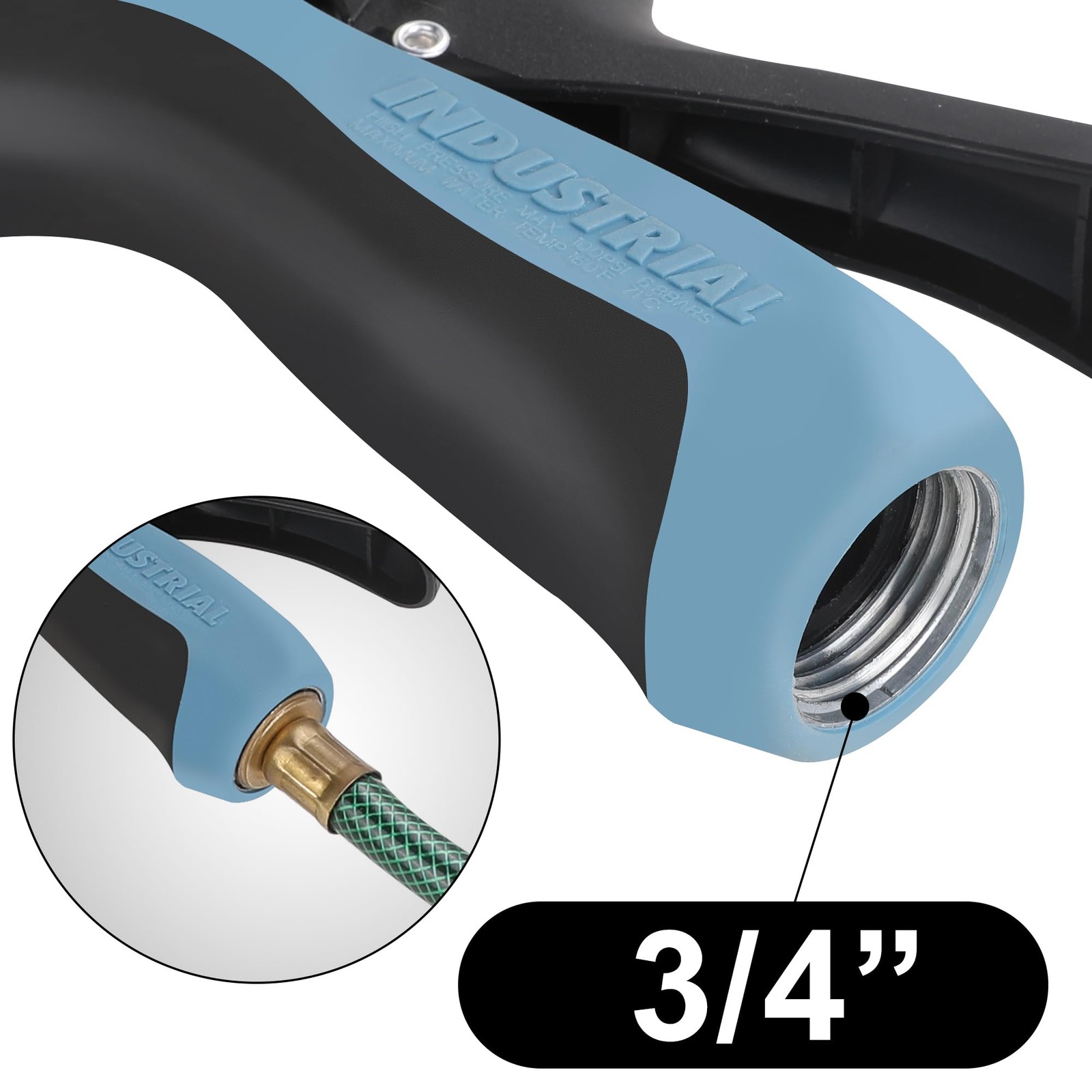 Water Heater Cleaning and Flushing Tool Gun with Air