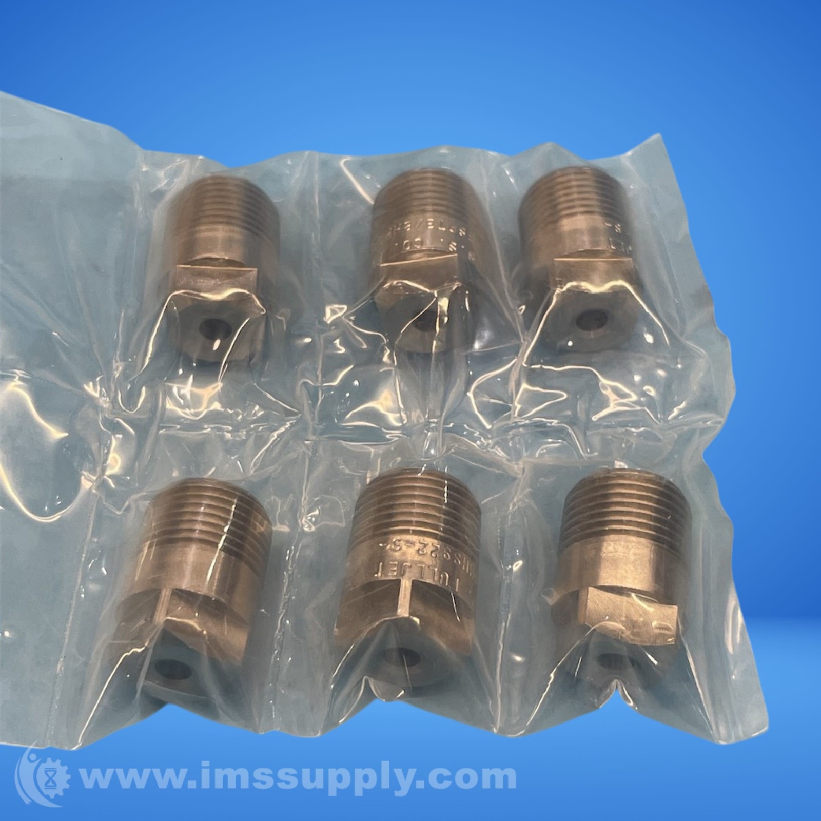 Spraying Systems Co BSPT3/8HHSS22-S Sprayer Nozzle Pack of 6 FNIP