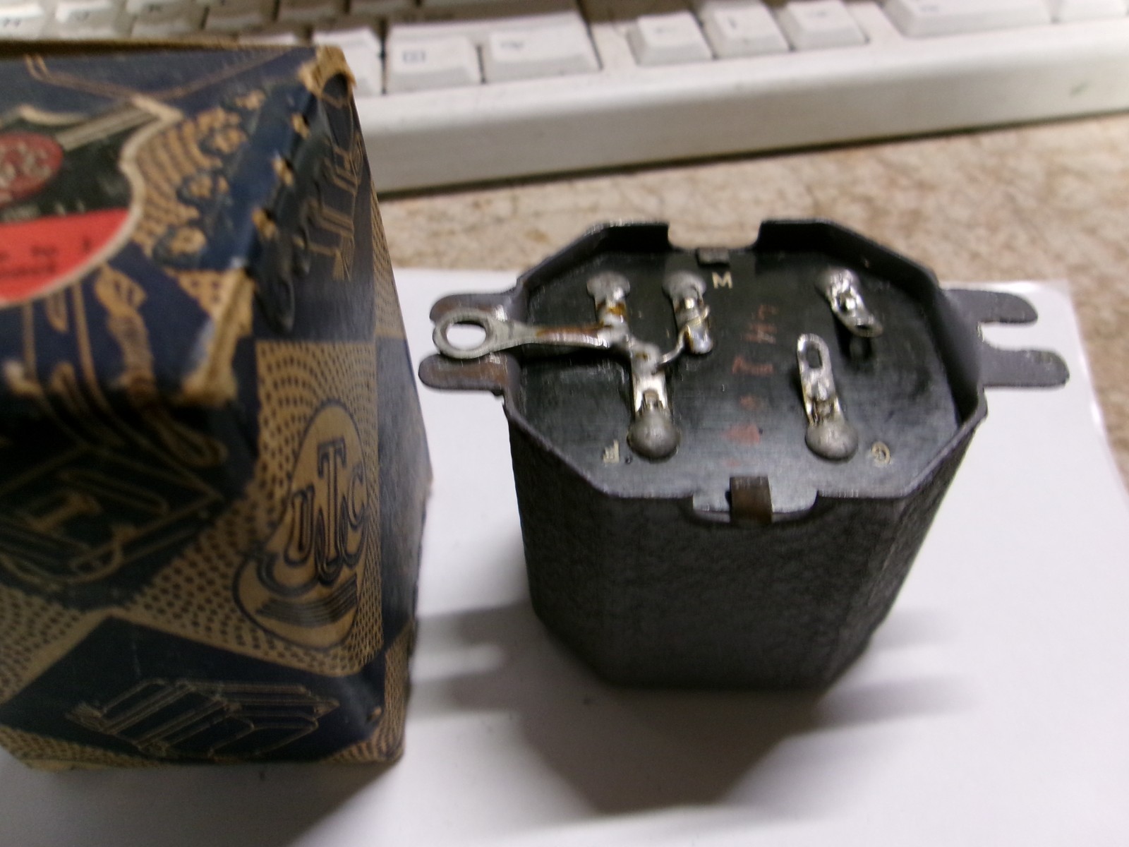 VINTAGE NOS UTC S-6 AUDIO TRANSFORMER