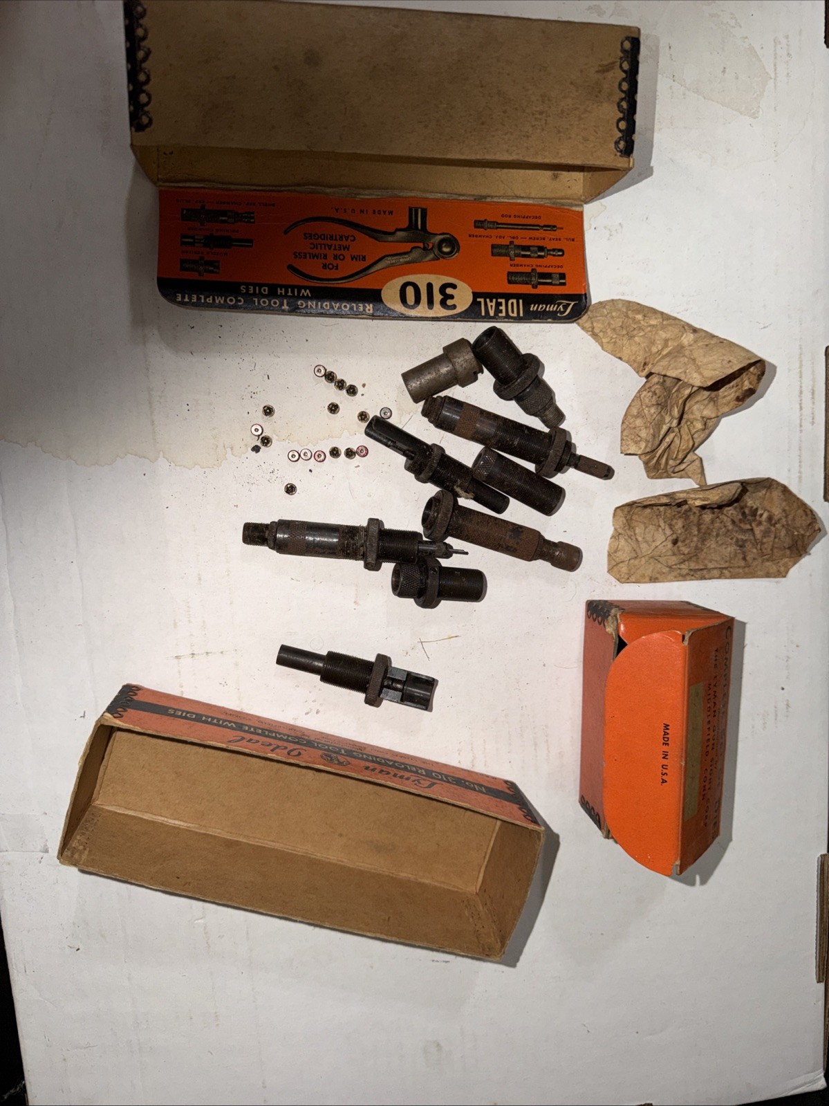 MISC. LYMAN 310 IDEAL RELOADING DIES USED .44 Spec?