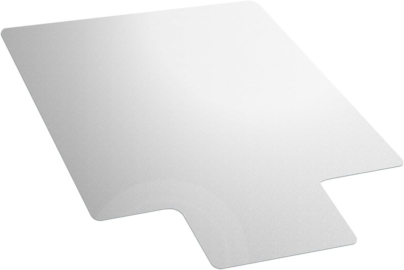 ® Exclusive Vinyl Lipped Chair Mat for Hard Floor - 36" X 48" - Ships Flat