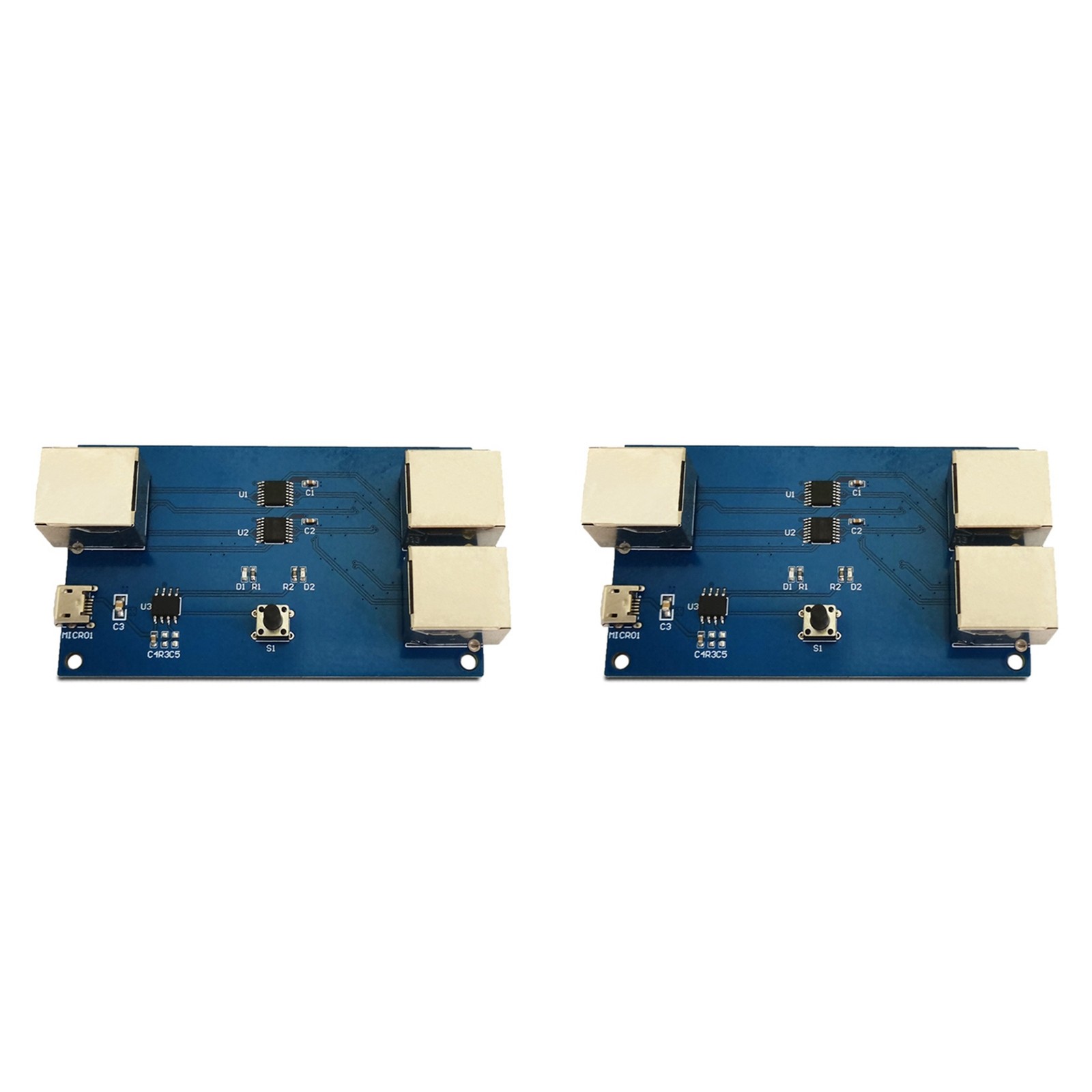 2X Gigabit Ethernet Port Switcher Internal/External Switcher  Cable2632