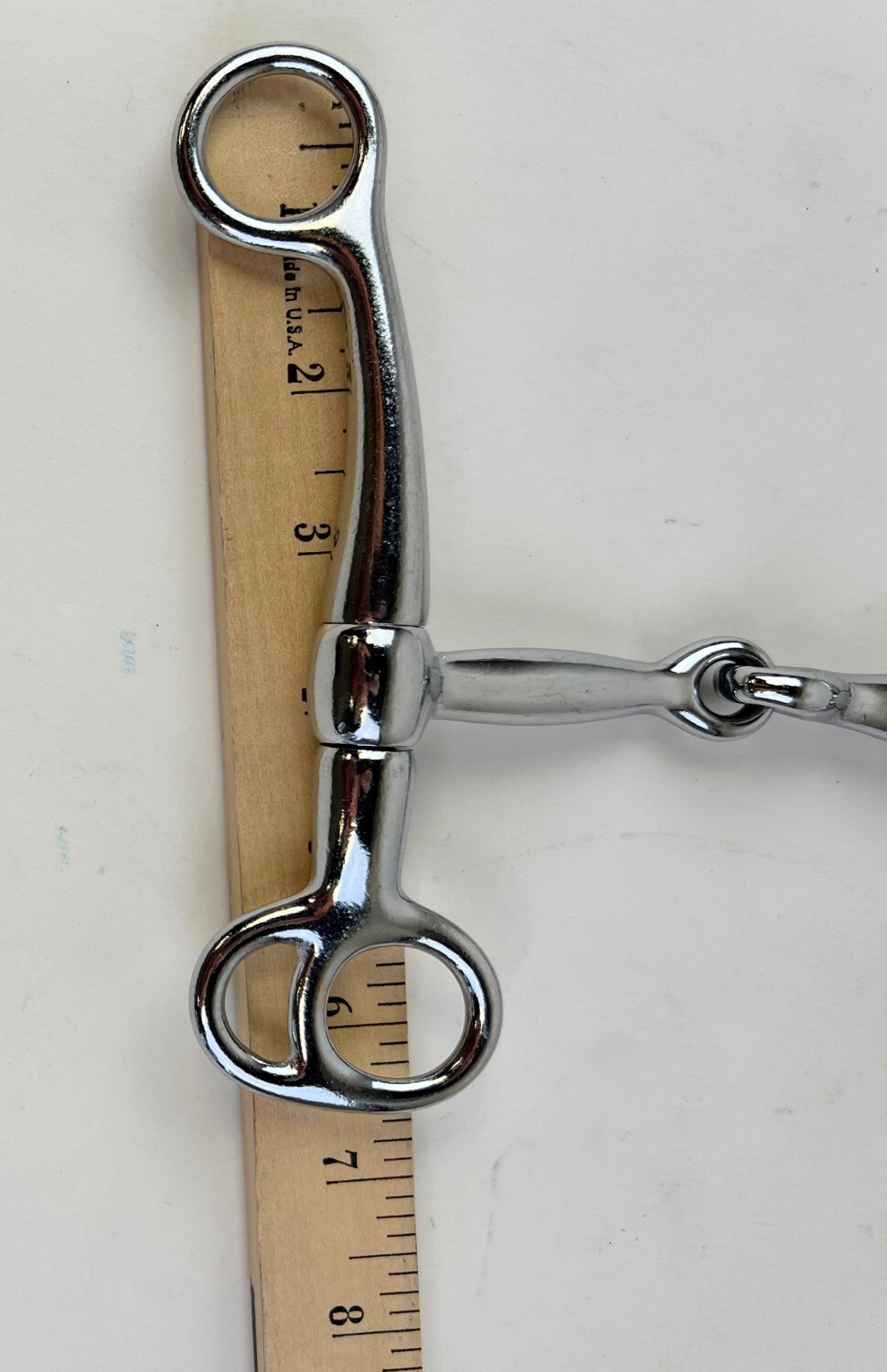 Tom Thumb Snaffle Bit 5" Mouth Nickel Plated New
