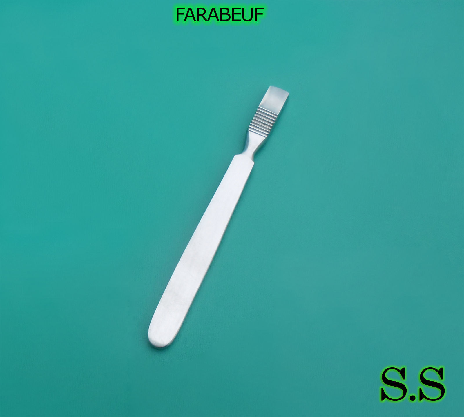 FARABEUF Raspatory 6 1/4" Curved Blade 13mm wide