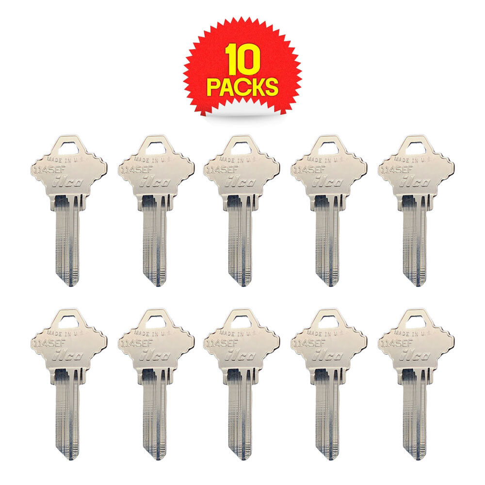 1145EF Key Blank – Nickel