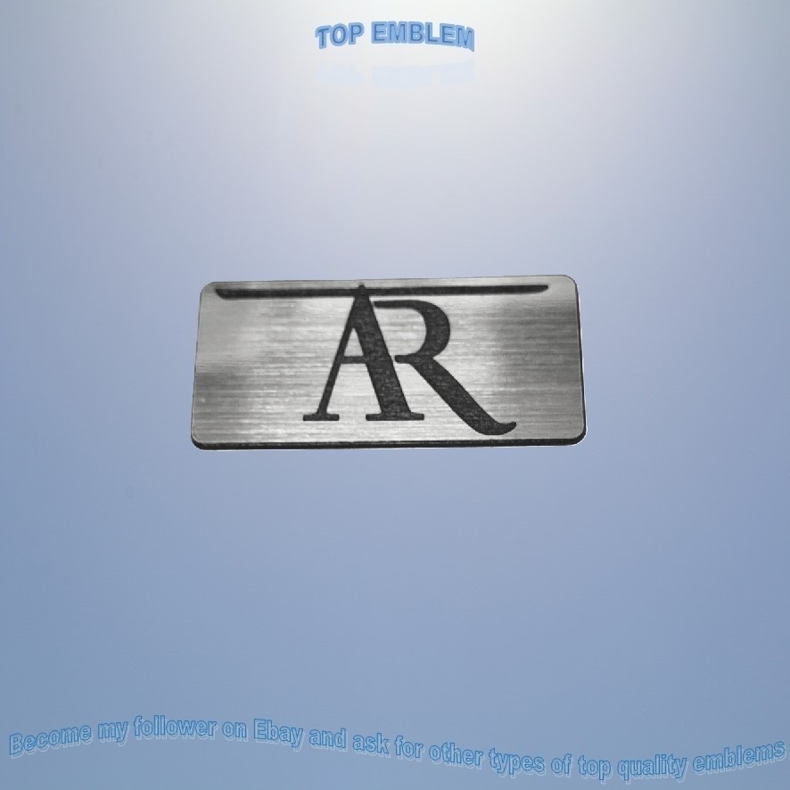ACOUSTIC RESEARCH AR emblem badge replacame. logo decal sticker aufkleber plaque