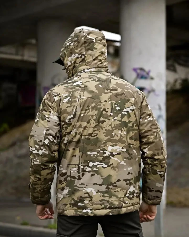Winter military jacket multicam water repellent, tactical jacket multicam 💛💙