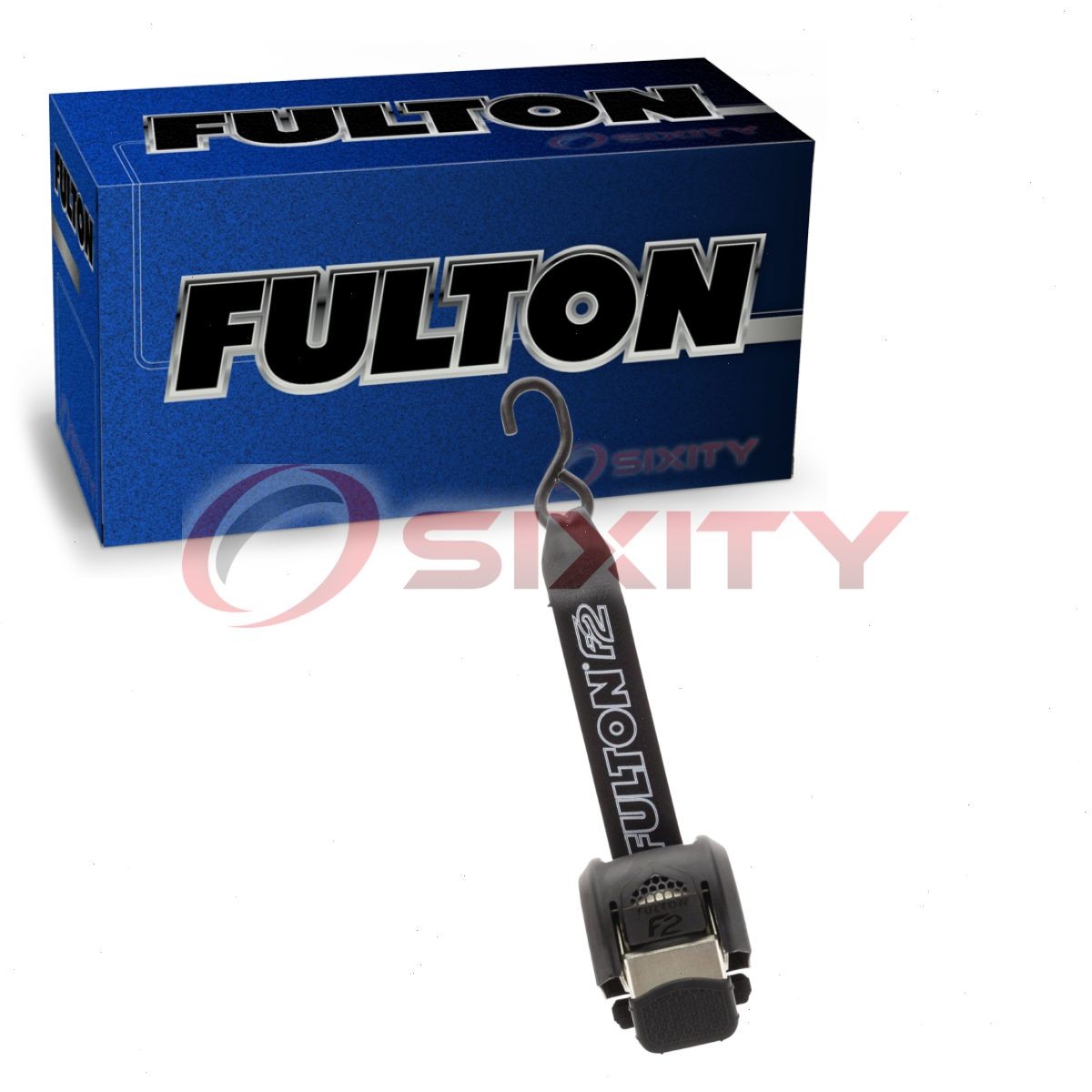 Fulton 2062200 Ratchet Tie Down Strap for Accessories Fluids Merchandise  yx