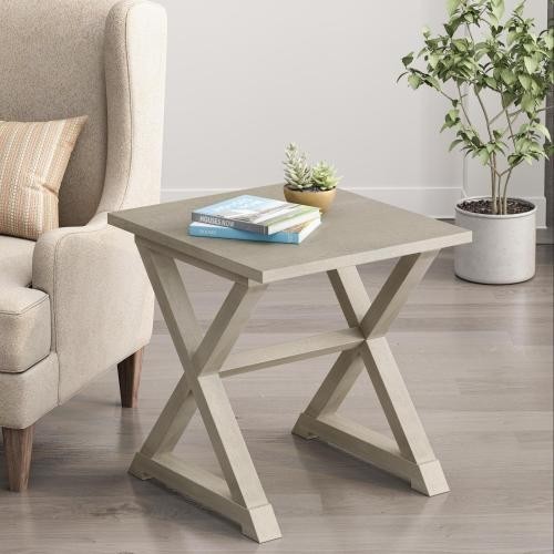 side table  Decorative table - Side table - End table - Square - Bedside table