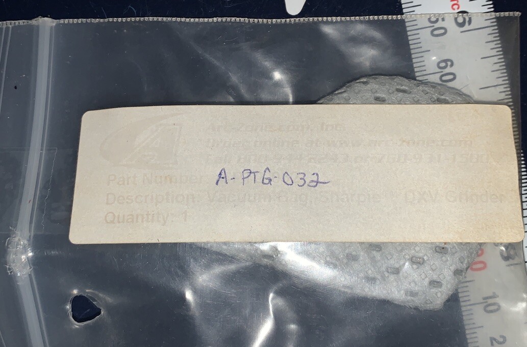 Arc-Zone Sharpie A- PTG-032 Tungsten Sharpener Vacuum Bag for DXV Grinder