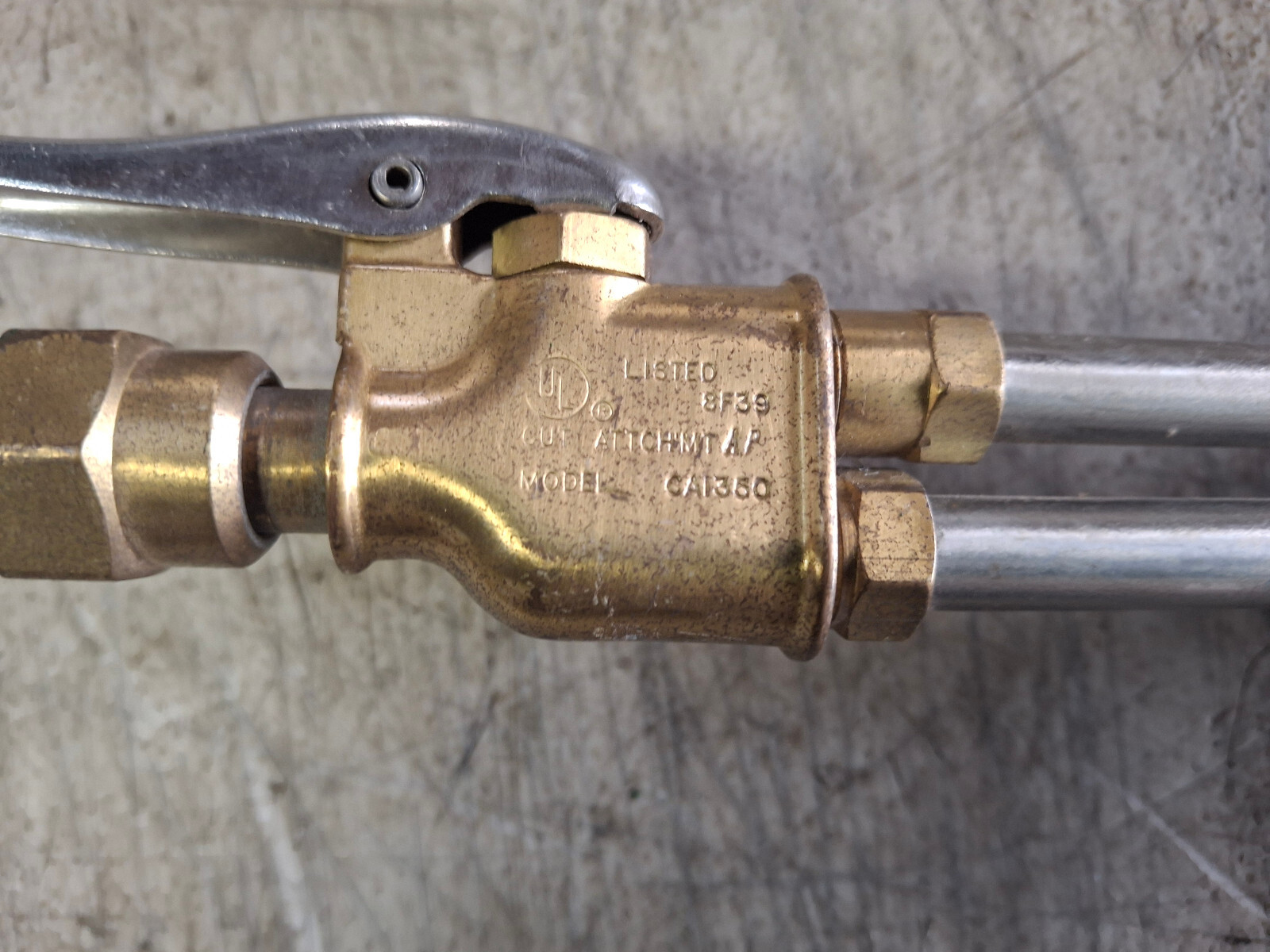 Genuine Victor CA1350 Acetylene Cutting Torch Attachment Head