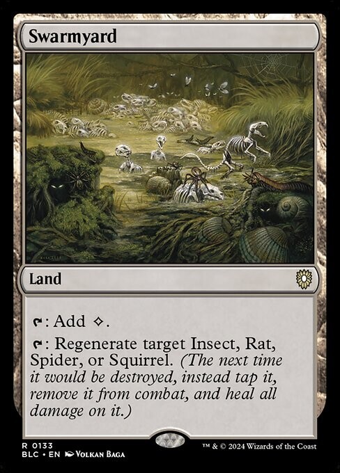 Swarmyard - BLC 0133 - NM - MTG Magic