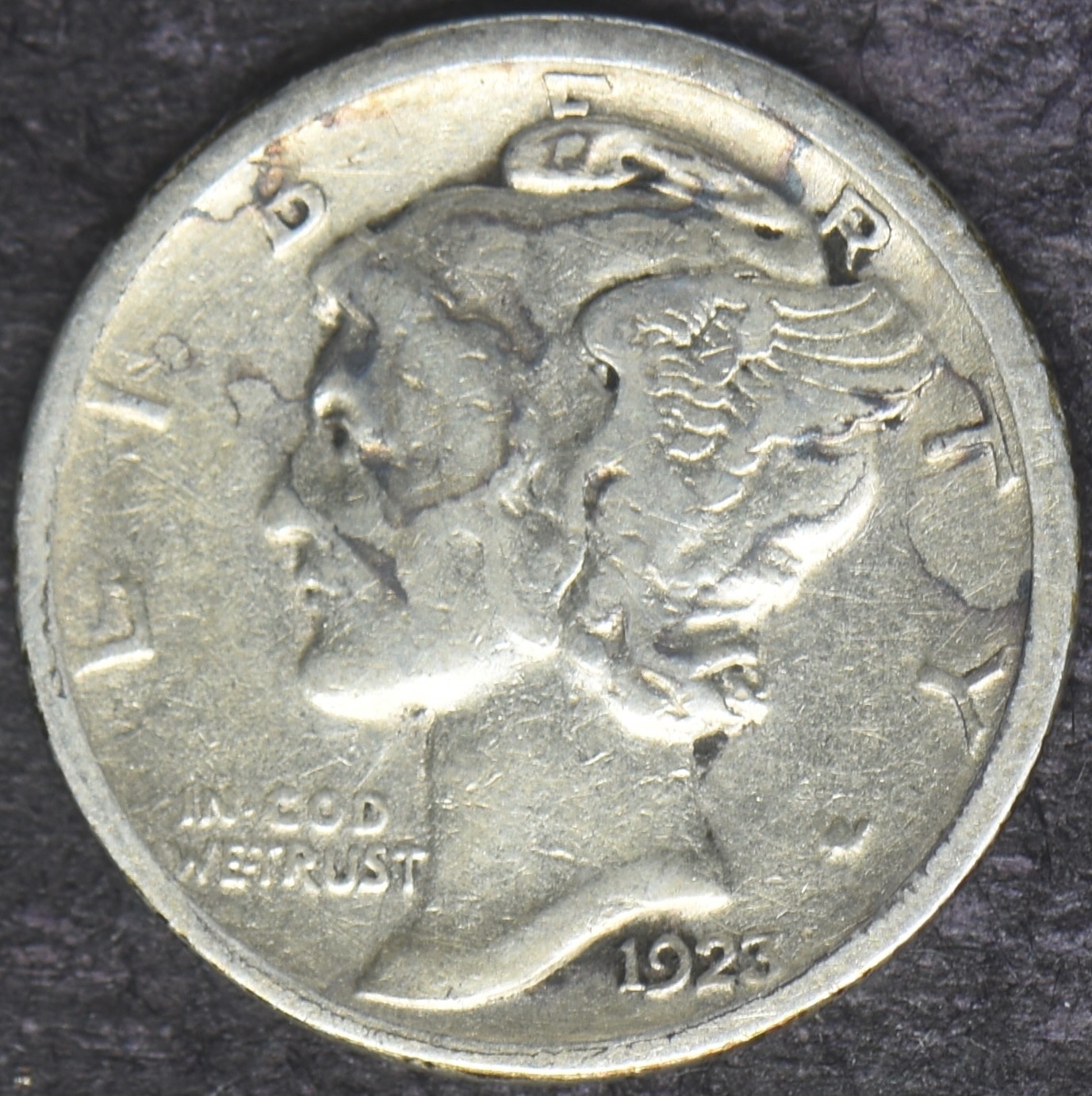 1923-S Mercury Silver Dime - ✪COINGIANTS✪