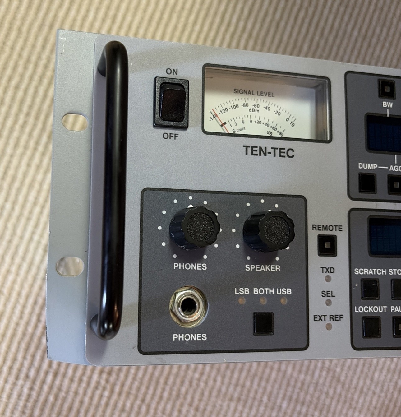 Ten-Tec RX340 HF DSP Receiver and Matching Speaker