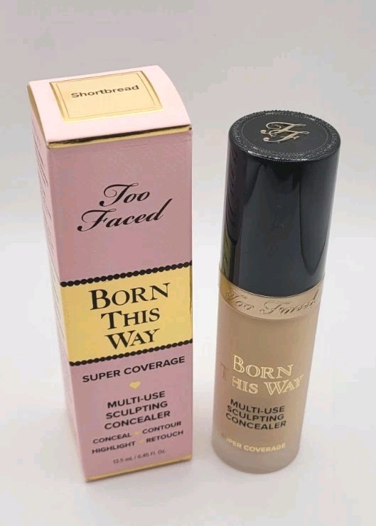 Too Faced   Super Coverage Multi-Sculpting Concealer Shortbread 13.5ml NEW