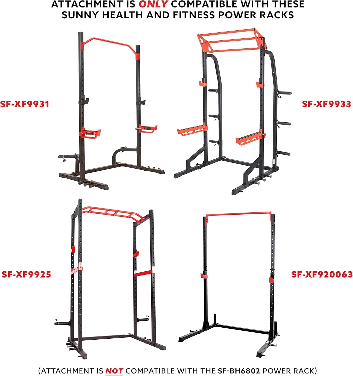 Upgrade Power Cage: Lat Pull Down Attachment, 360lb Capacity, Easy Install