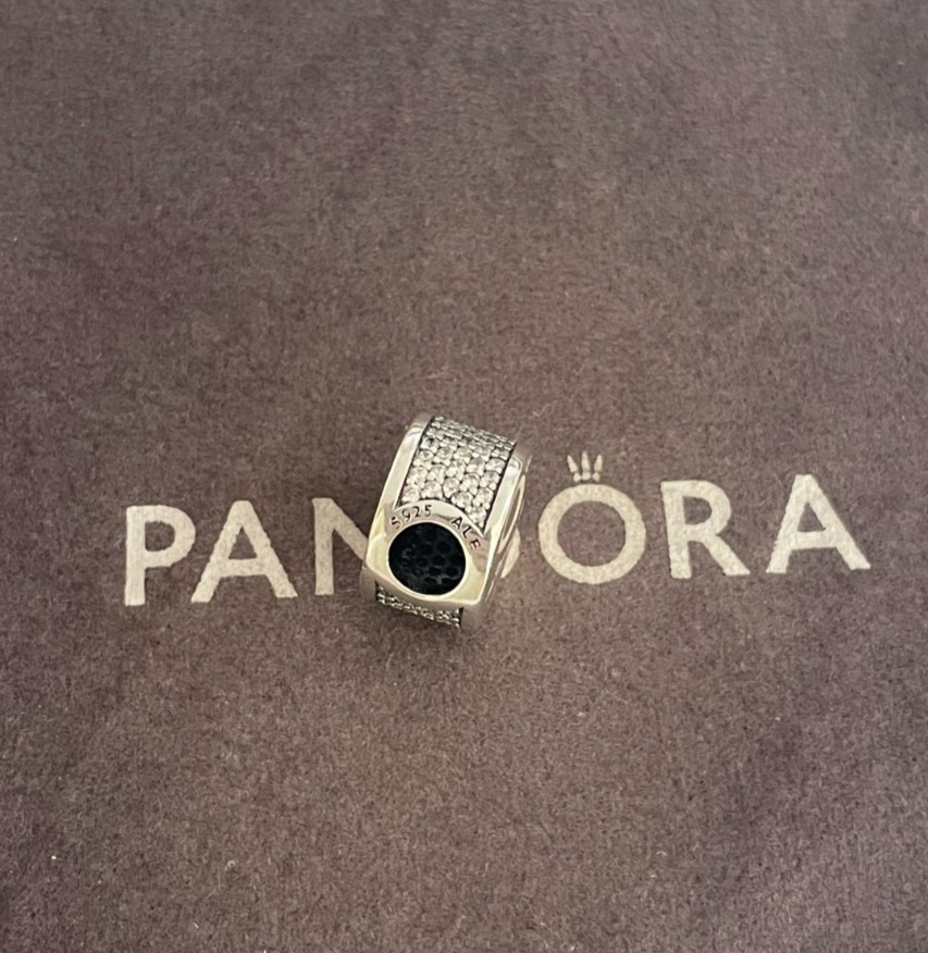 Pandora England Flag Exclusive Bead Charm S925 Sterling Silver