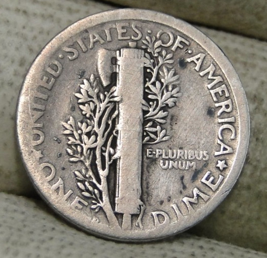 1921d Mercury Dime
