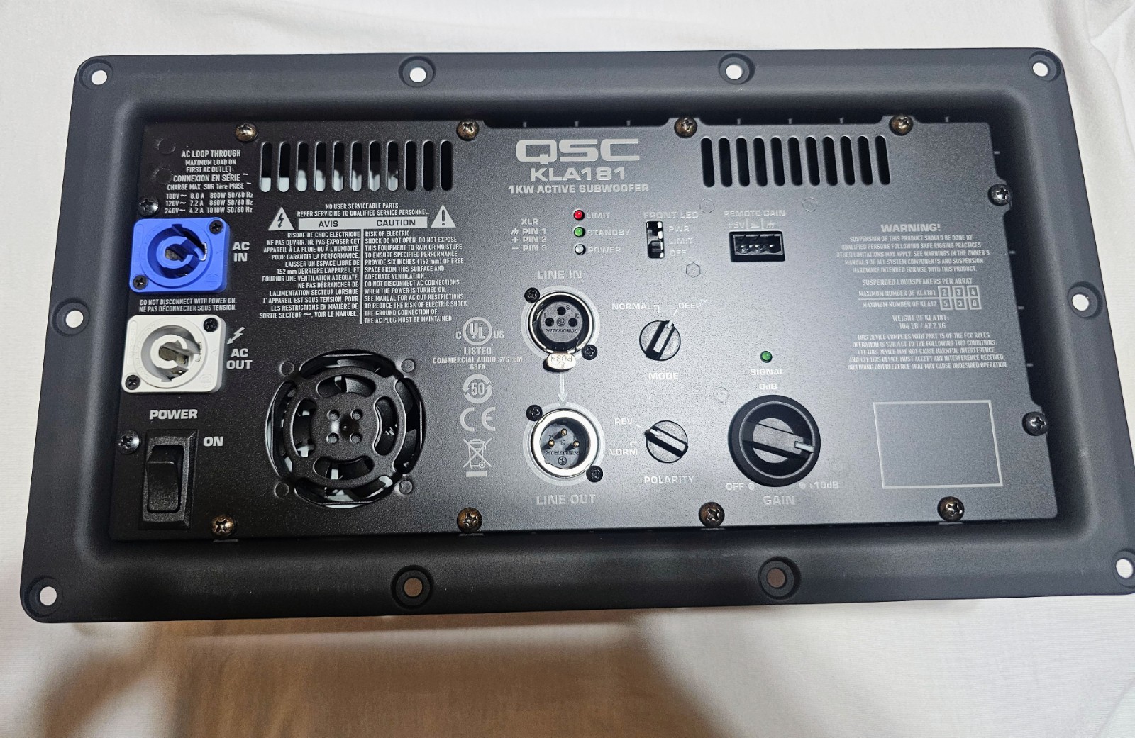 QSC KLA 181 Amplifier Module NEW