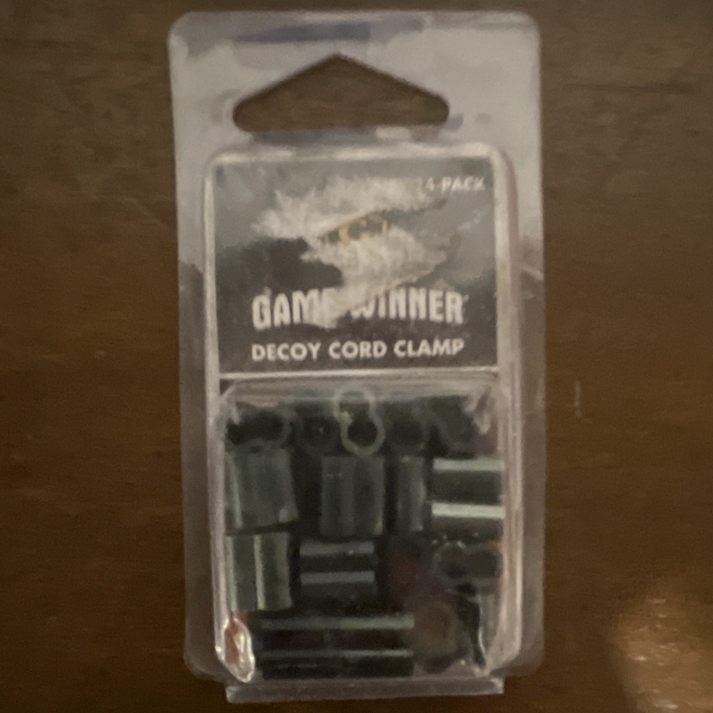 Game Winner Decoy Cord Clamp 4 Pack Black Plastic, MPN GW-DCAC4PK