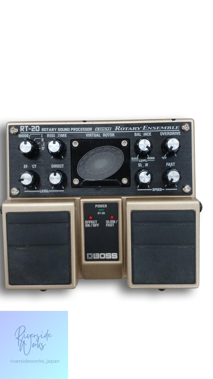 BOSS RT-20 Rotary Effects Pedal - Guitar Sound Modulator JP