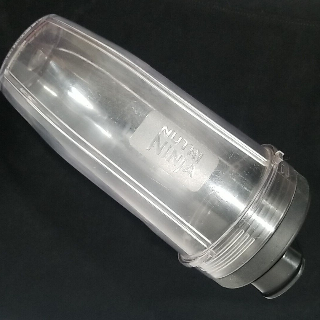 Original Nutri Ninja Jumbo 24oz Cup Sip & Seal Lid Black OEM Replacement