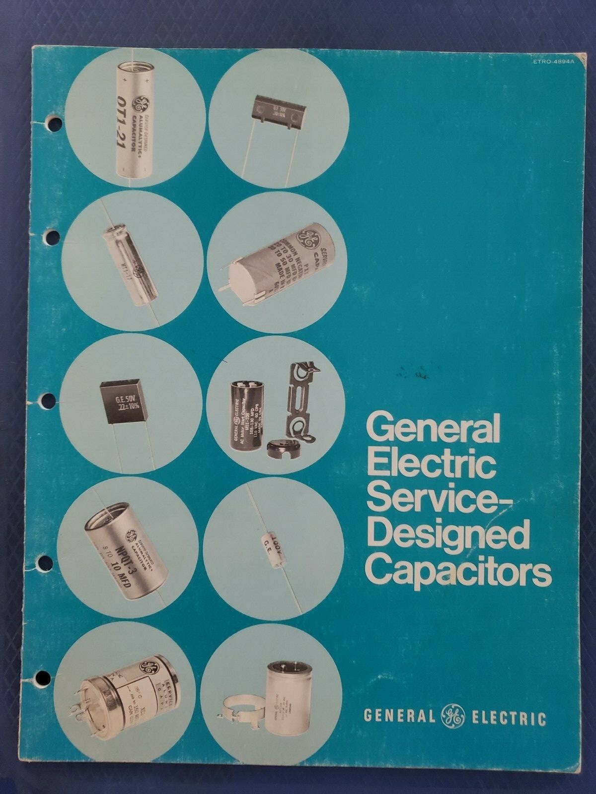 General Electric GE Service-Designed Capacitors Catalog - 1970     H