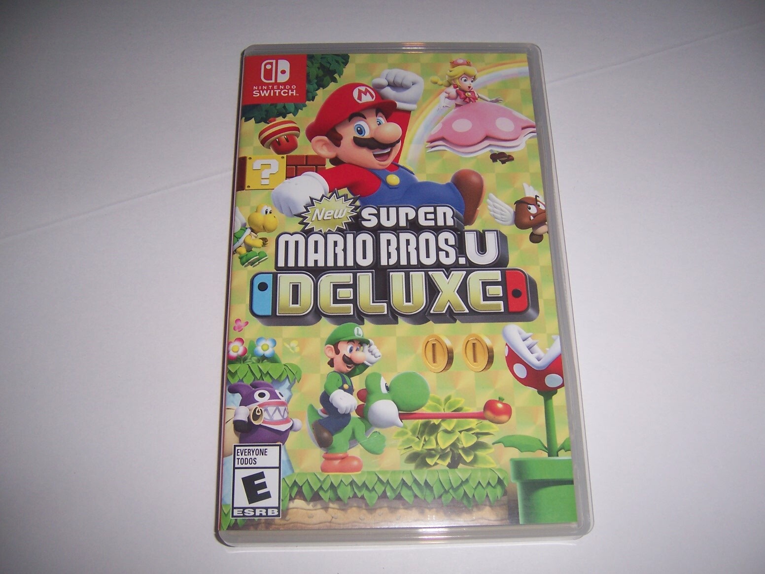 Original Box Case Replacement Nintendo Switch New Super Mario Bros. U Deluxe