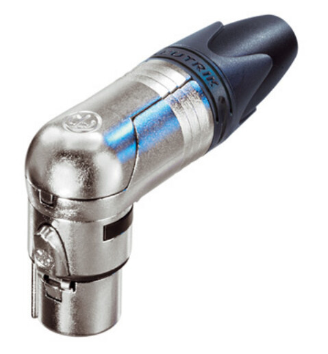 Neutrik NC6FRX-RST-AG RX Series XLRF Right Angle Cable Connector