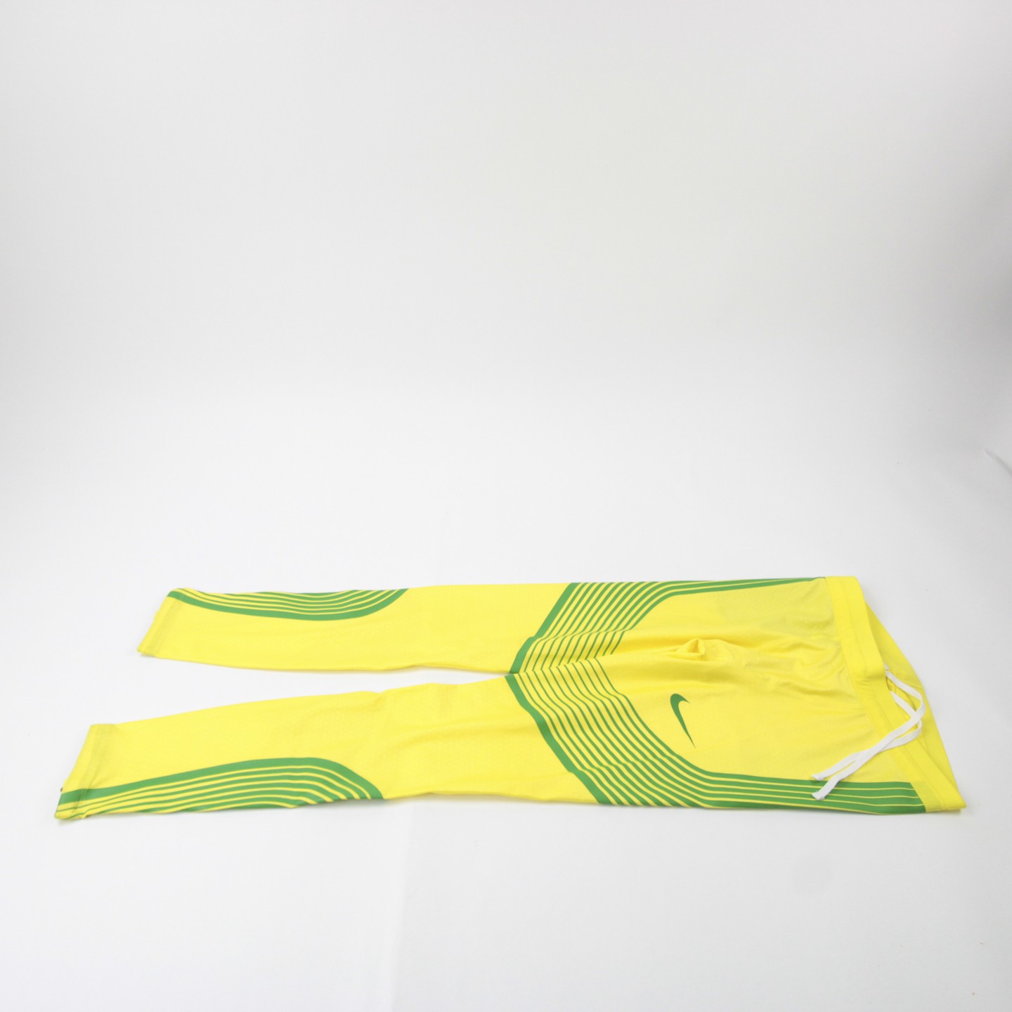 Oregon Ducks Nike Running Tights Men's Yellow New without Tags Multiple Sizes