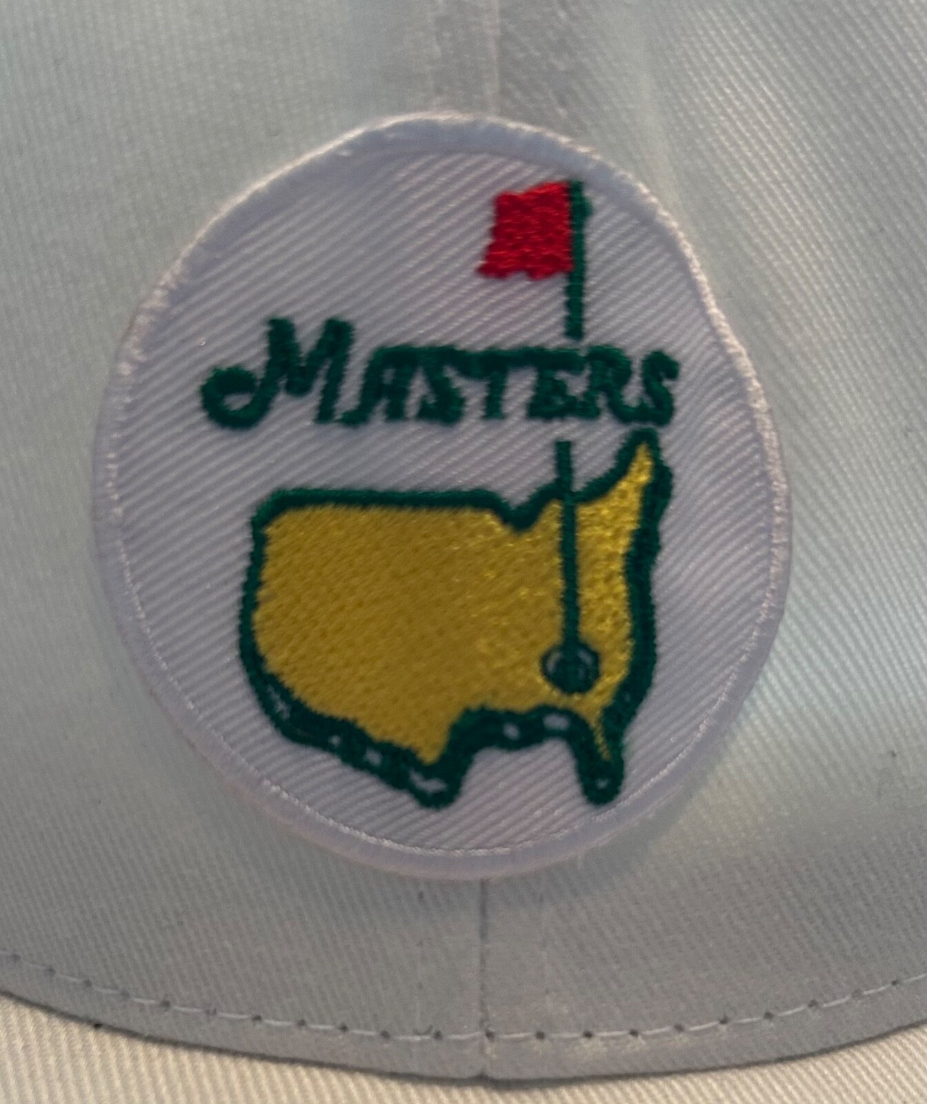 MASTERS - GOLF - CAP/HAT - WHITE - FLEXFIT - L/XL