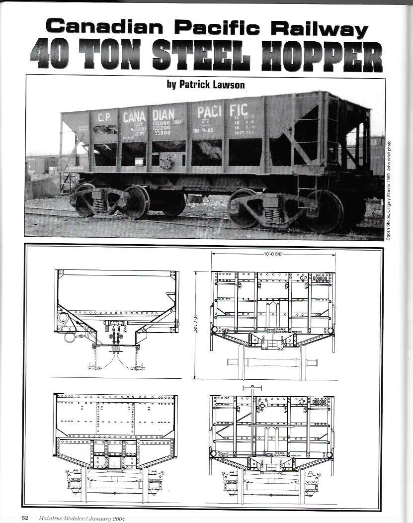 Mainline Modeler Jan 2004 N&W Horseshoe Depot Simplot KCS B-3 Soo Bevier Mine