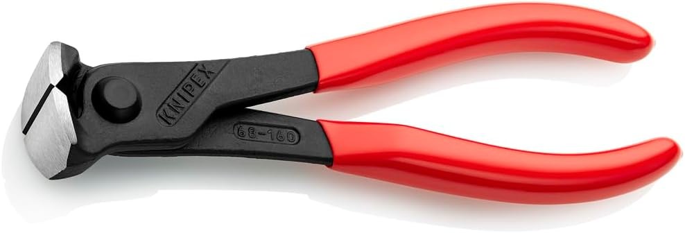 KNIPEX End Cutters 68 01 160 with Black Finish for Precision Cutting