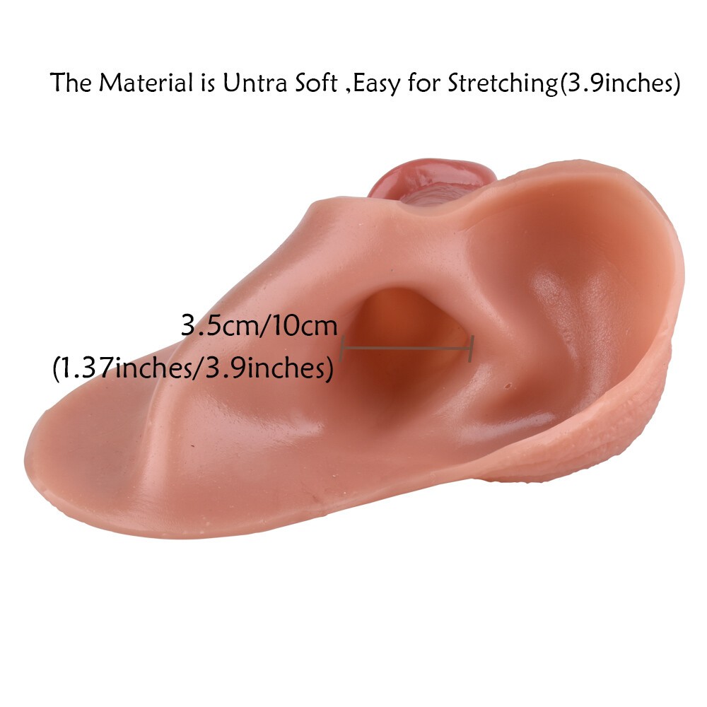 Penis-Extender-Male-Extension-Sleeve-Realistic-Penis-Sheath-Girth-Enhancer Toys