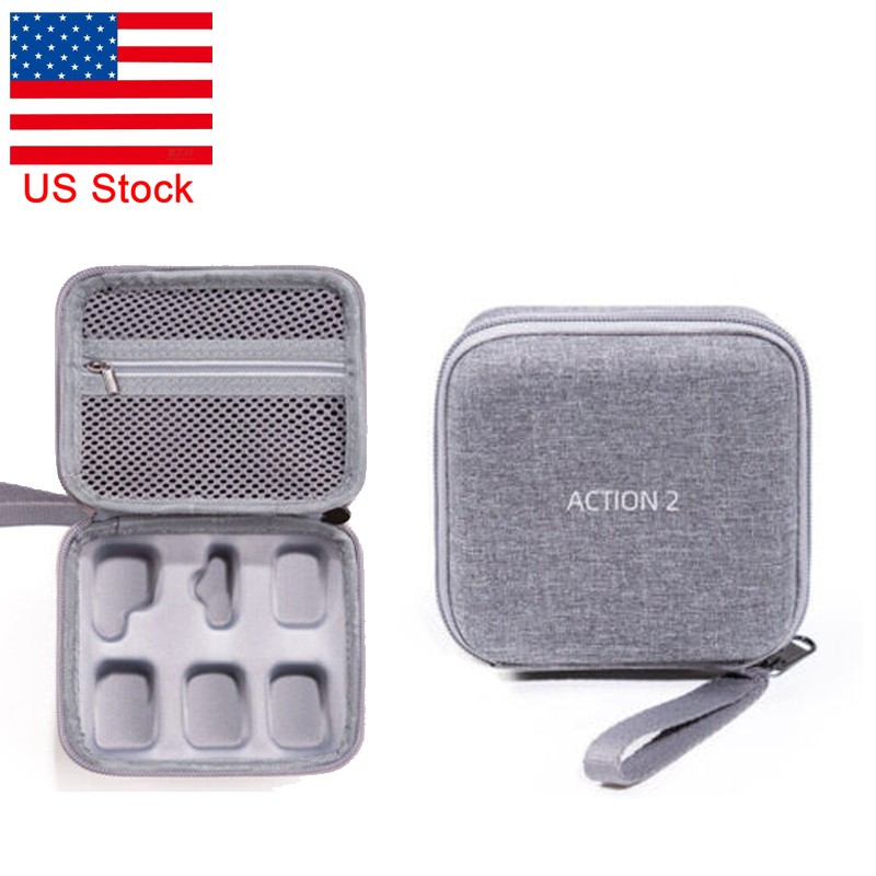 For DJI Action 2 Camera Accessories Carry Case Storage Bag Waterproof Travel ESF