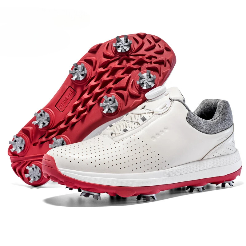 Professional Golf Shoes Men's Breathable Waterproof Anti-Skid Golf Sneakers