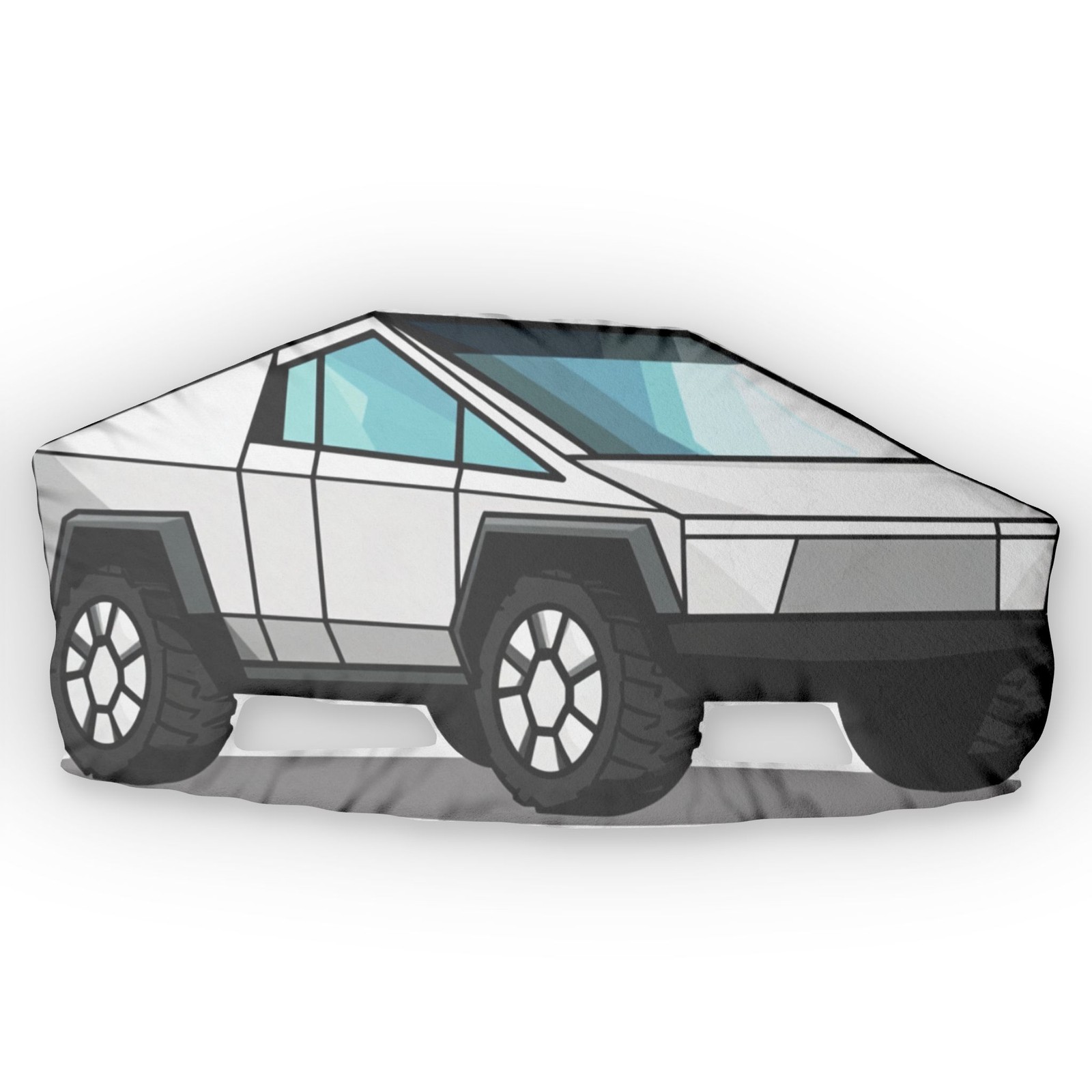 Cybertruck Pillow, Tesla Plush, Cybertruck toy, Cybertruck Christmas Gift