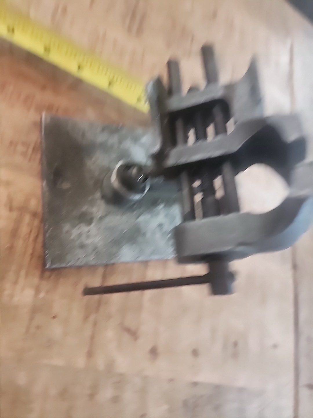 Vintage Aluminum Machinist Vise Tilting Pivot Base Drill Press 2.25 in wide jaw