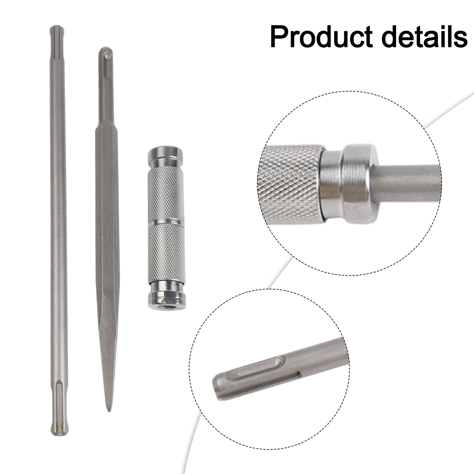 For SDS PLUS 26cm Extension Rod for Rotary Hammer Drill with Fast Lock Adapter