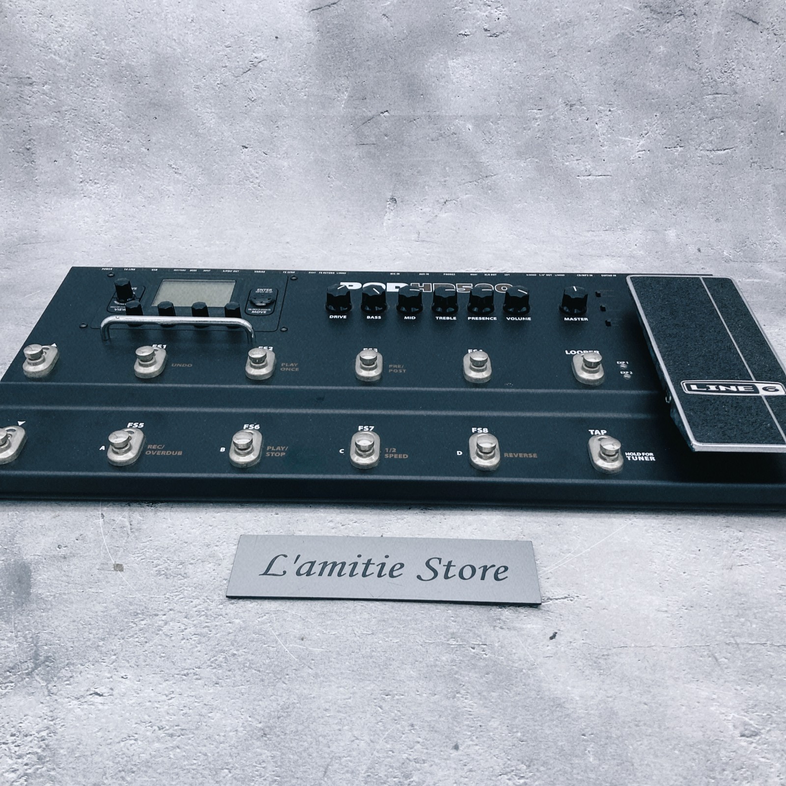 Line 6 POD HD500 Guitar Multi-Effects Processor Amp Modeling XLR PODHD500 HD 500