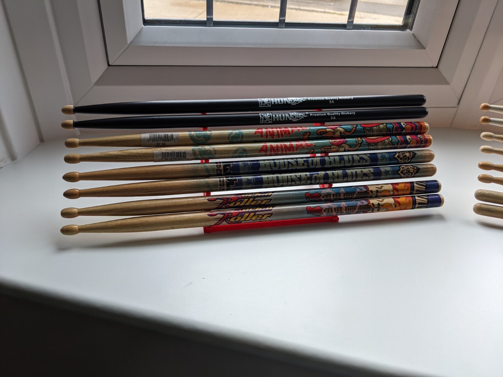 Drumstick display stand, 3D printed, various Colours, Customization available!